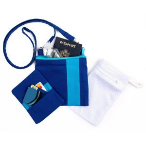 Photo of Mini Essentials Bag Set in blue, front side