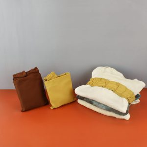 photo of fresh view folding bags being used