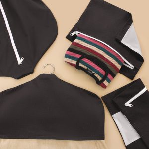 Product photo of Garment Saver Essential Organizer Kit in Black color