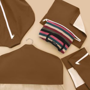 The Essential Wardrobe Protection Kit - 100% Cotton (Brown)