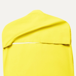 photo of Fresh View garment bag in yellow color (view from back)
