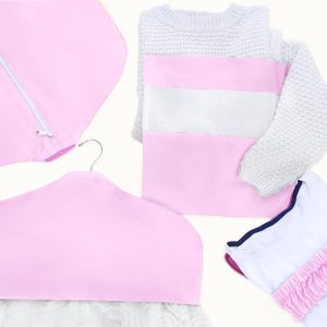 Product photo of Garment Saver Essential Wardrobe Protection Kit in Pink color