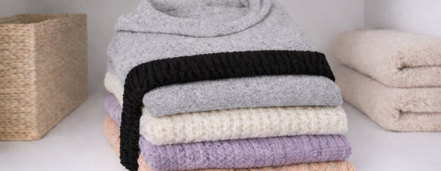 The Garment Band – Turn messy clothing piles into neat stacks